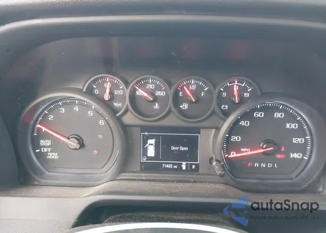 2022 Chevrolet Silverado 1500 Ltd 2Wd Long Bed Wt z USA, uszkodzony, nr VIN 3GCNWAED9NG209794